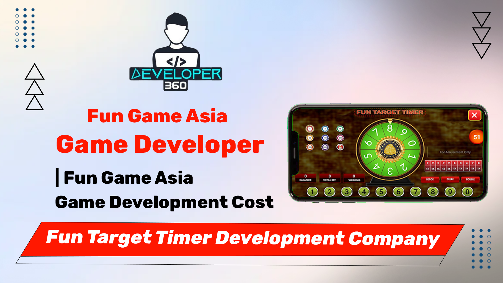 Fun Game Asia Software Development Cost | Developer 360