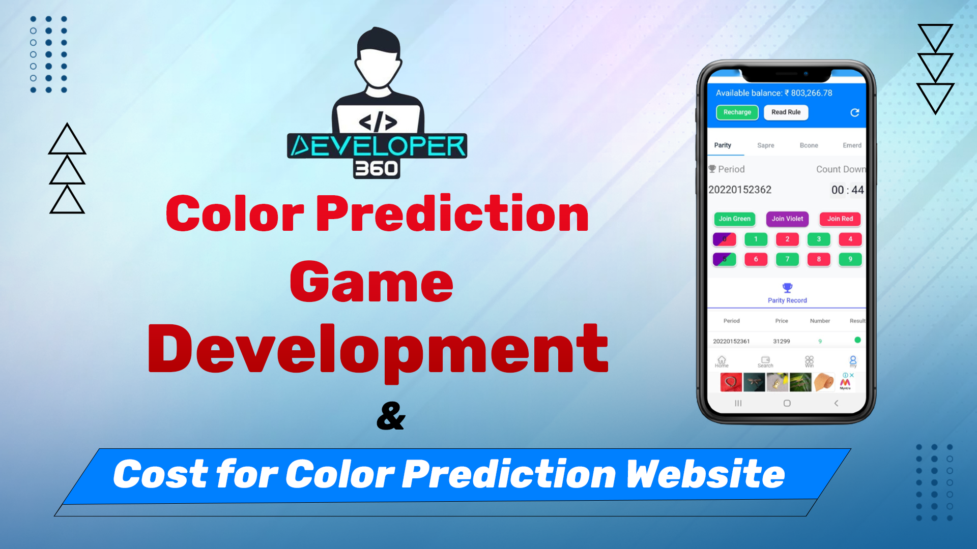 Color Prediction Game Development Cost | Color Prediction Game Developer
