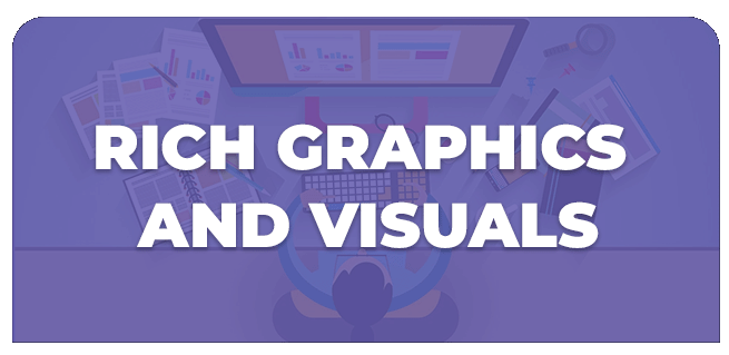 Rich Graphics and Visuals