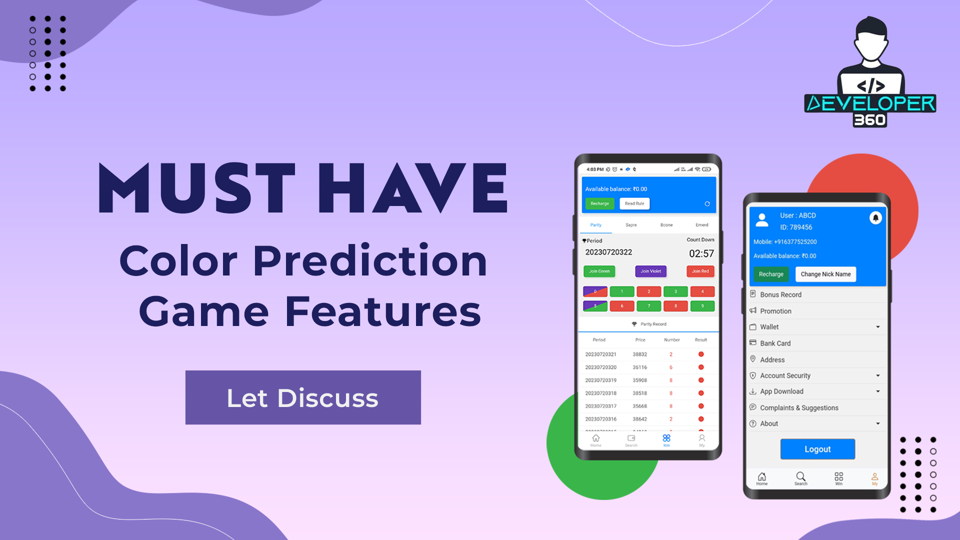 Must-Have Color Prediction Game Features - Developer360