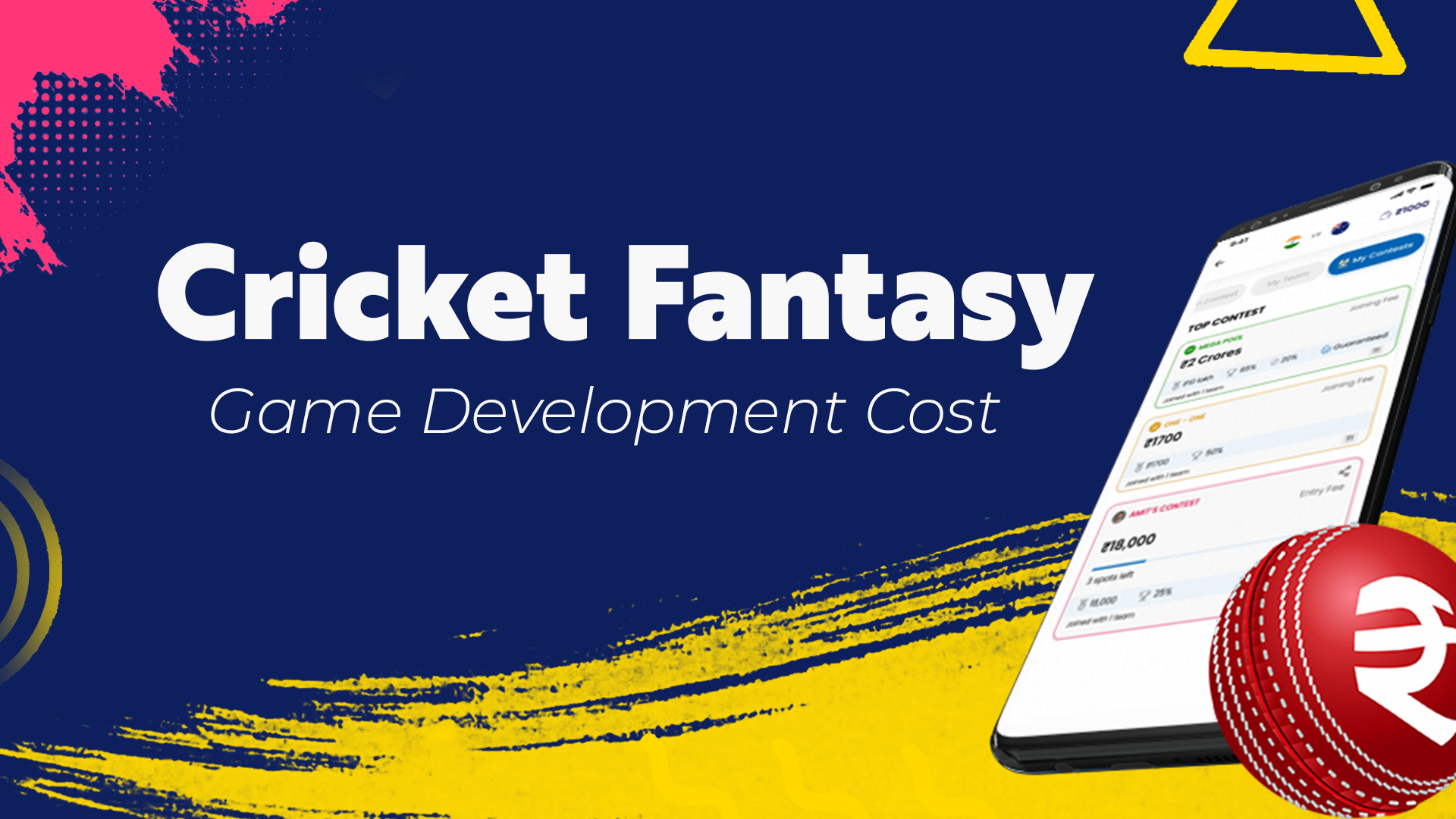 Cricket Fantasy Game Development Cost